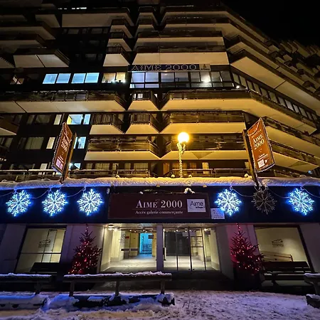 Paquebot Des Neiges - Appartement 4 Personnes - Vue Mont Blanc La Plagne Exterior photo