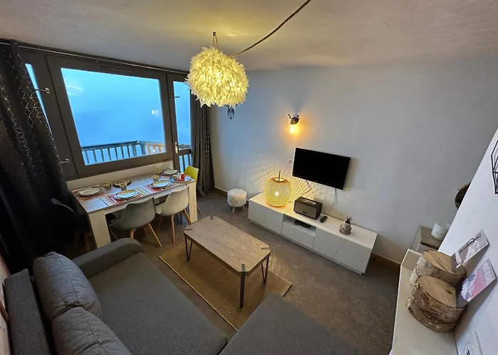 Paquebot Des Neiges - Appartement 4 Personnes - Vue Mont Blanc