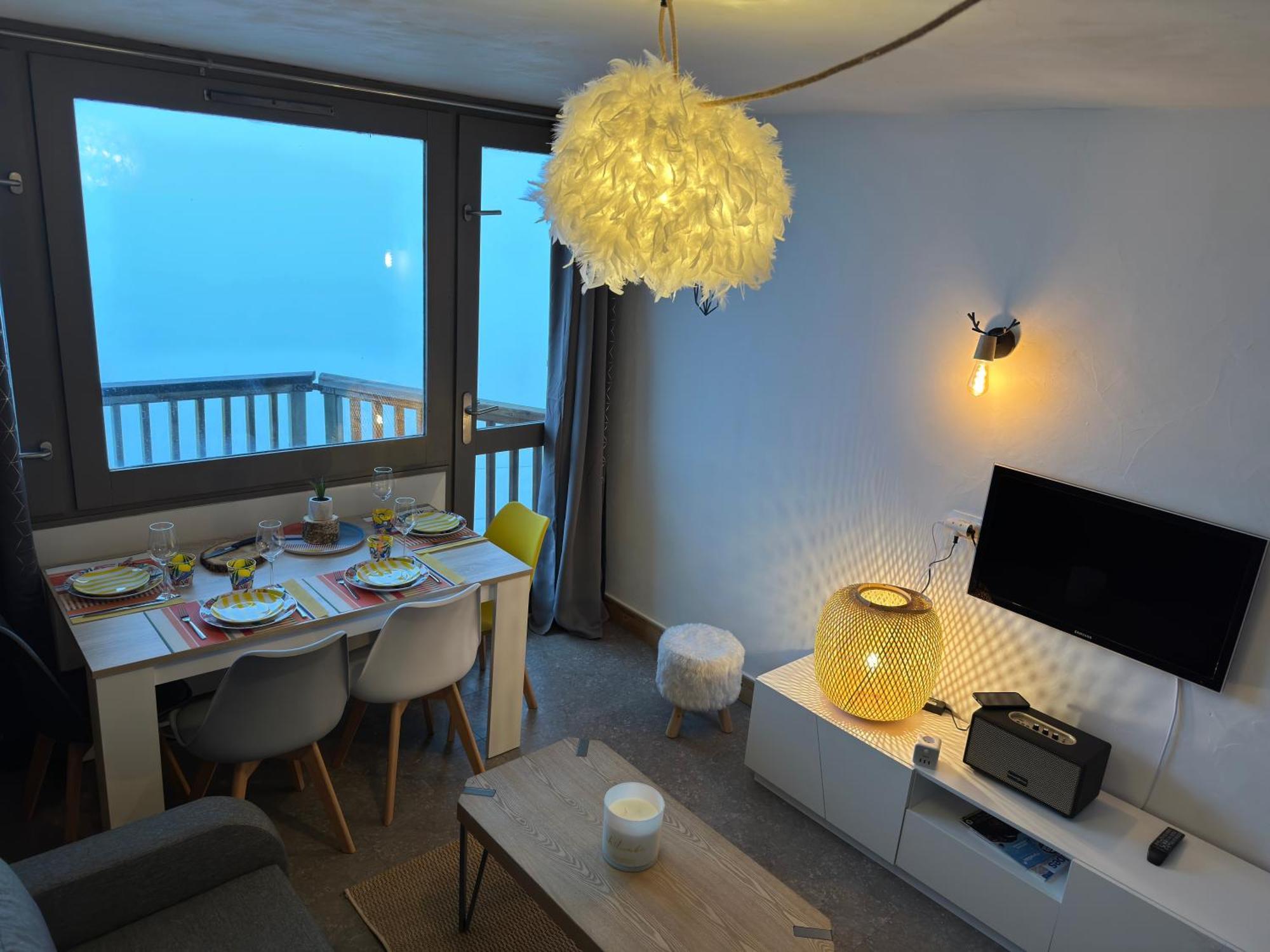 Paquebot Des Neiges - 4 Personnes - Vue Mont Blanc Apartment La Plagne